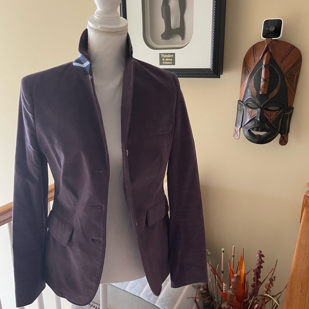 Brooks Brothers 346 Purple Blazer
